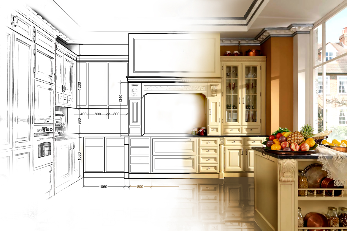 набор кухонной мебели, кухонные шкафы, кухонные полки, дизайн кухни